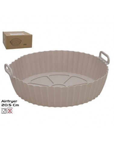 FORMA SILICONE RED. P/ AIRFRYER 18CM