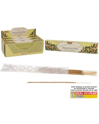 INCENSO 15G C/14 VARETAS PALO SANTO