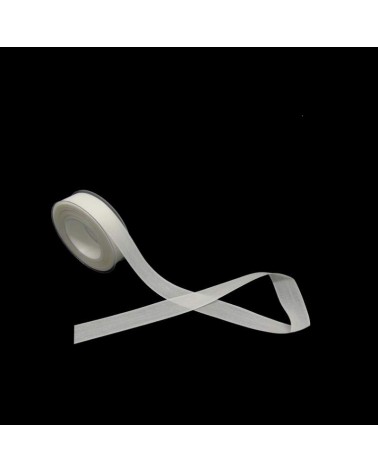 ROLO FITA MATE POLYESTER BRANCO 25mmX20m