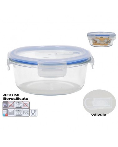 CAIXA P/ALIMENTOS RED. VIDRO 400ML