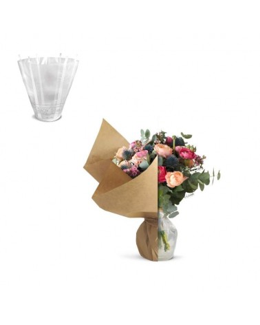 ACESS. FLORISTA-VASO PVC WATER PROOF 14/18x18cm