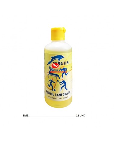 ALCOOL CANFORADO 250ML FERGUS