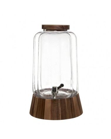 DISPENSADOR BEBIDAS VIDRO C/MADEIRA 7.5L