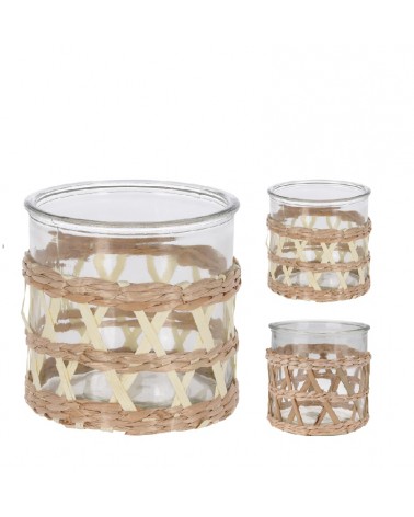 CASTIÇAL VIDRO 12CM