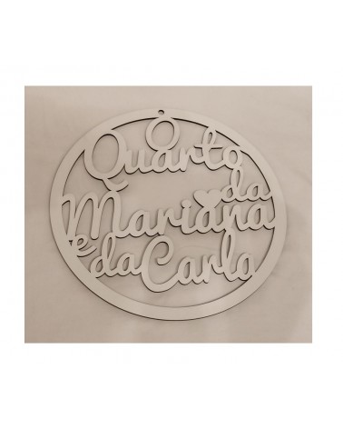 MADEIRA- PENDENTE C/ NOME