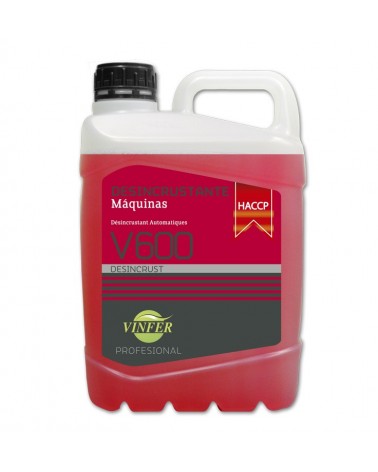 VINFER- DESINCRUSTANTE MAQUINAS (V600) 5LT (VF)