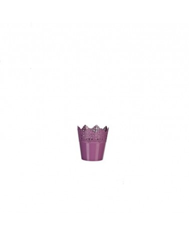 VASO PLASTICO 15CM ROXO